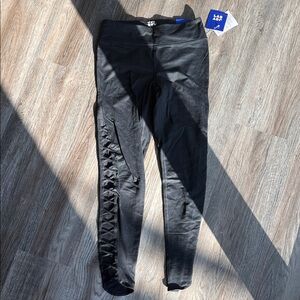 JoyLab Black Women's 7/8 Jeggings with Side Accents